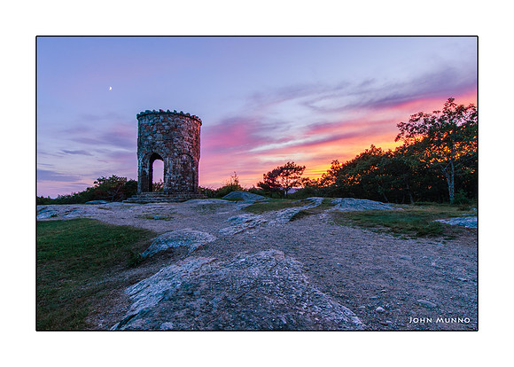 Camden Hills Maine Greeting Card