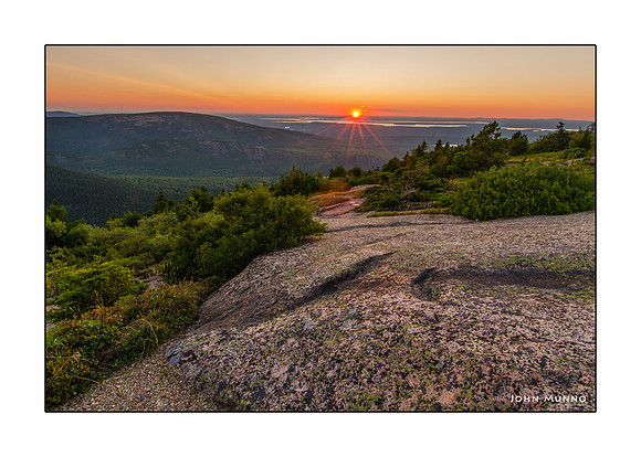 Sunset Greeting Card