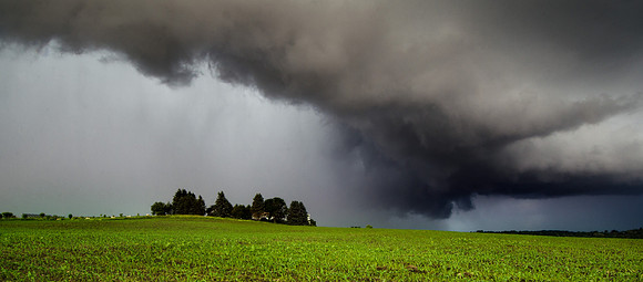 Storm over Bethlehem Connecticut