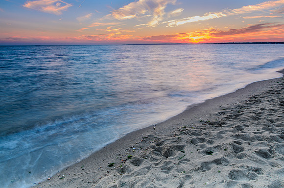 Hammonasset State Park Seascape of Connecticut Coast